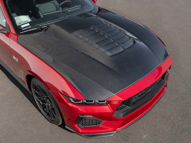 2024-UP MUSTANG S650 | GT500 PACKAGE FRONT VENTED HOOD